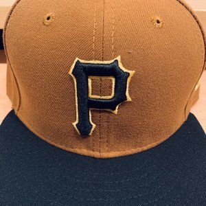 New Era Pittsburgh Pirates Hat Brown/Gold